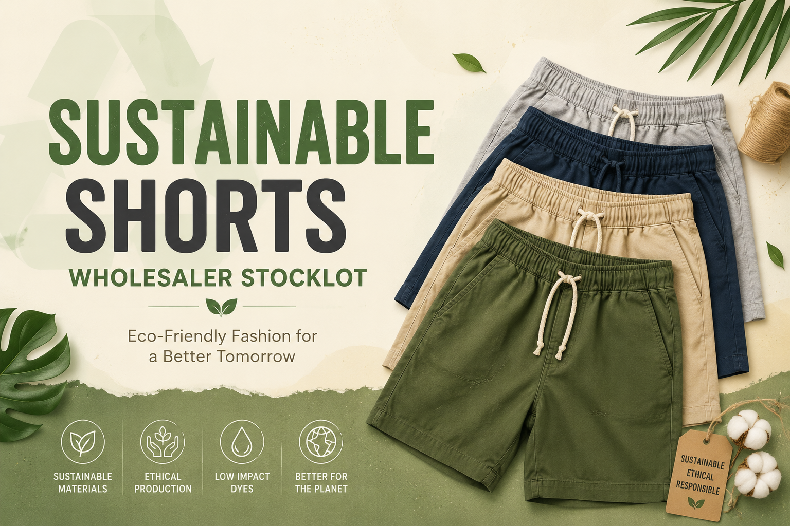 Why Buying From a Sustainable Shorts Wholesaler Actually Saves the Planet